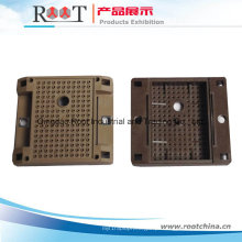 Peças plásticas da modelação por injeção do conector terminal para o cubo